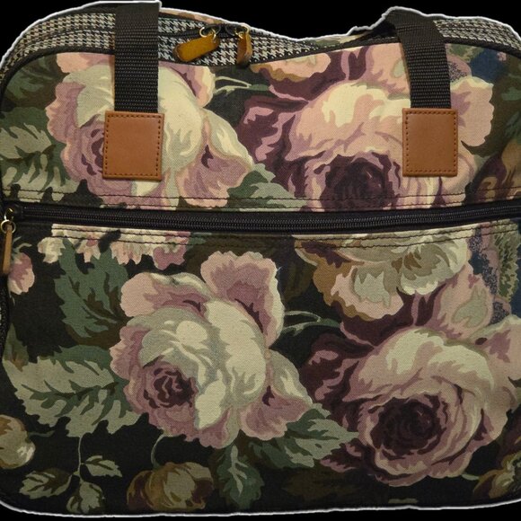 vintage Avon "Autumn Rose" travel satchel - Picture 5 of 8